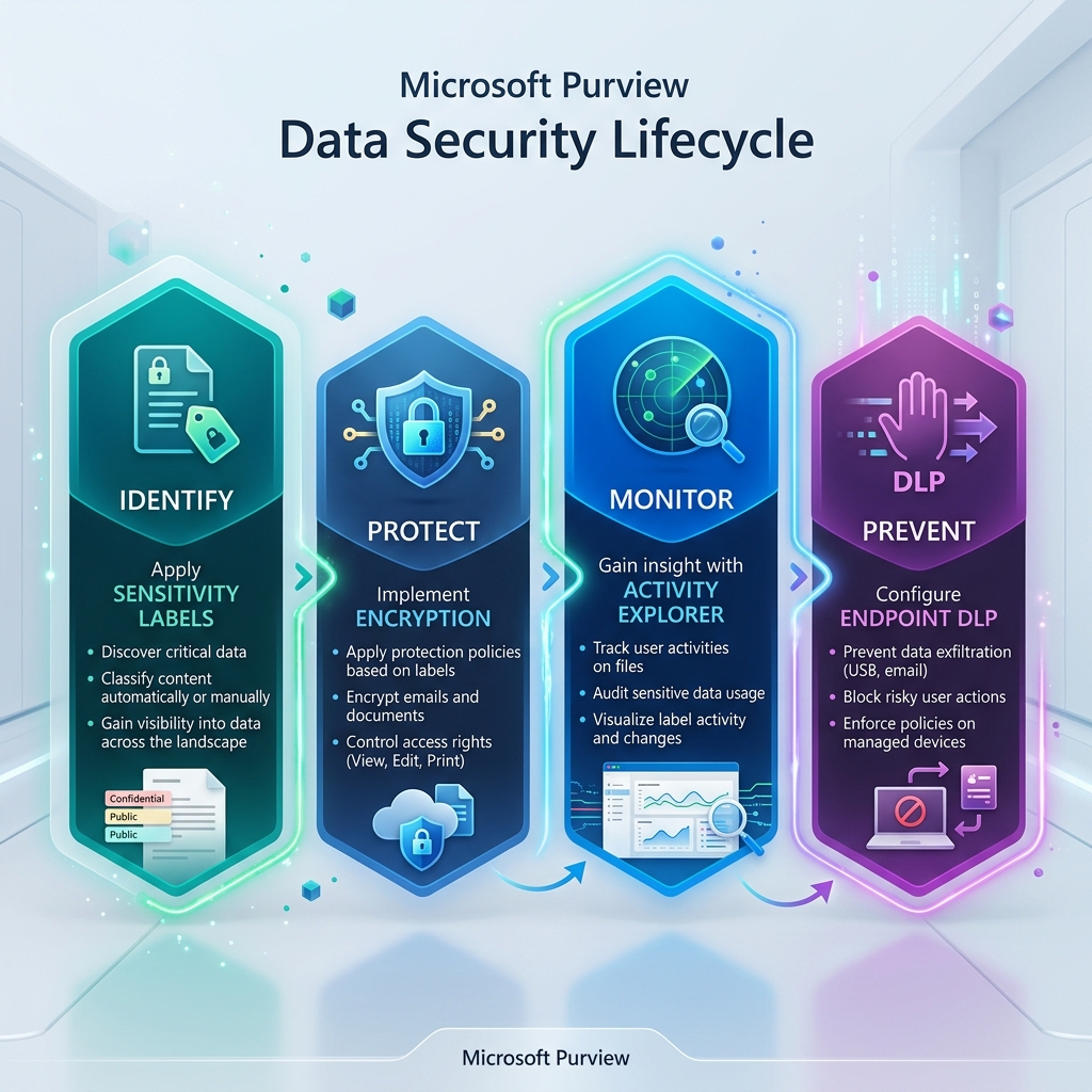 Microsoft Purview Data Security Lifecycle